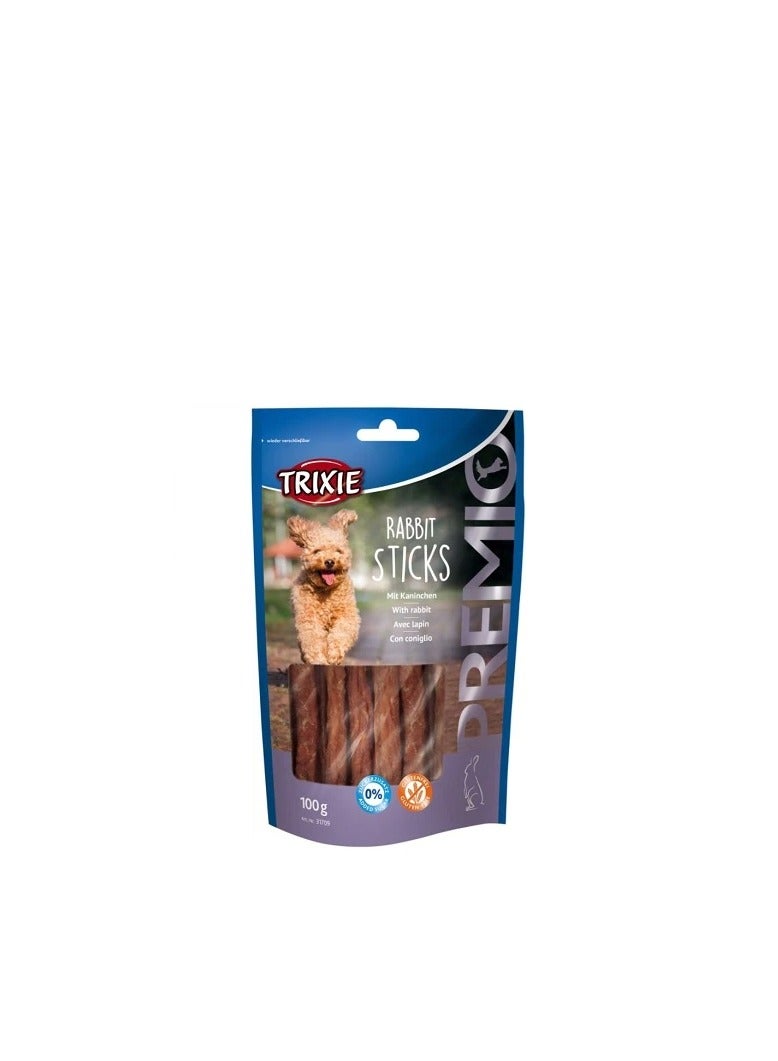 Trixie Premio Rabbit Sticks Dog Treats - Image 2