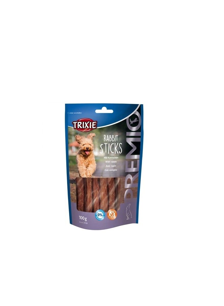Trixie Premio Rabbit Sticks Dog Treats - Image 3