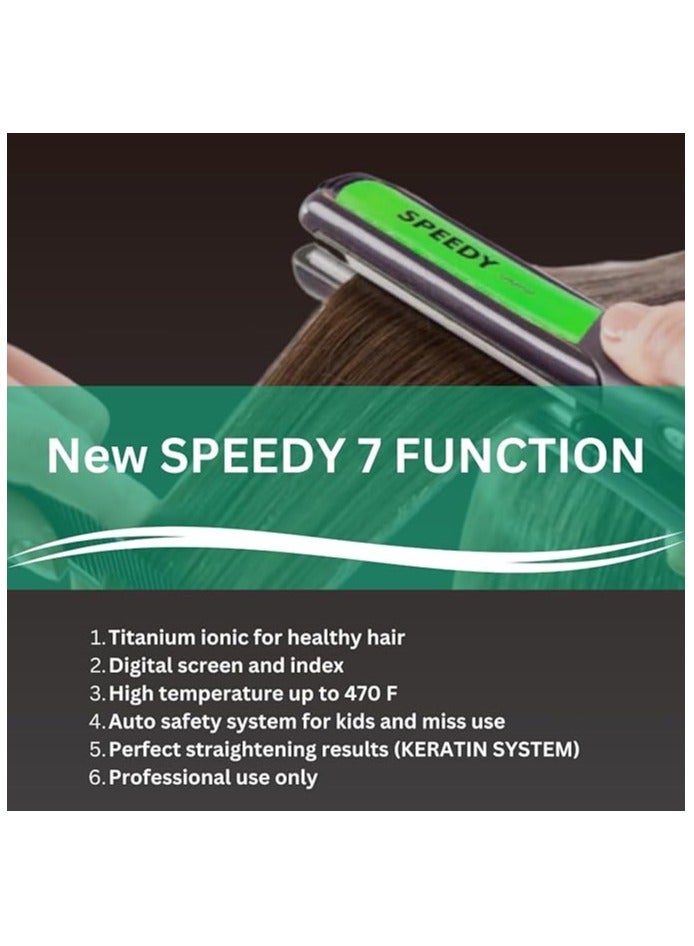Speedy Speedy SP-21 Keratin Hair Treatment Straightener Pro System 470F in 360 Degree Swivel Cord - Image 3