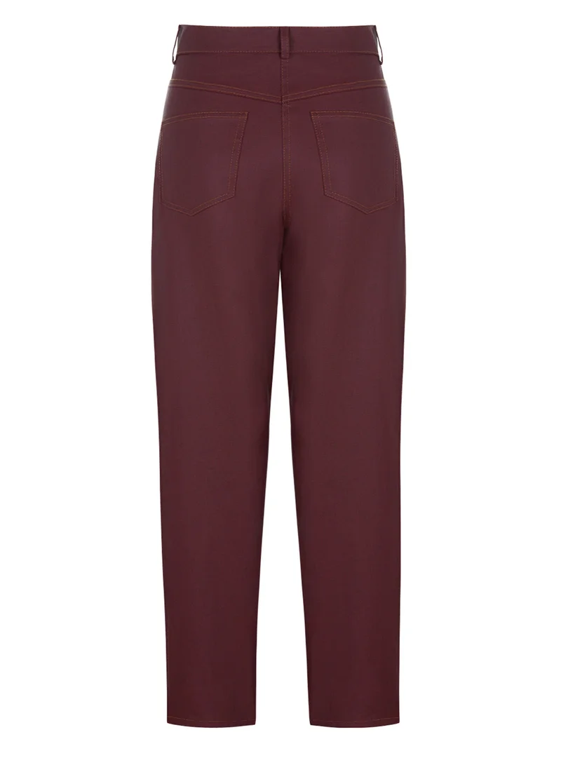 Nocturne High Waist Boyfriend Denim Pants