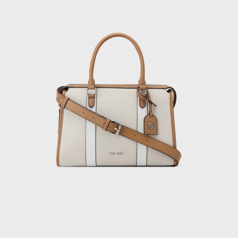 Color Block Satchel Bag for Women