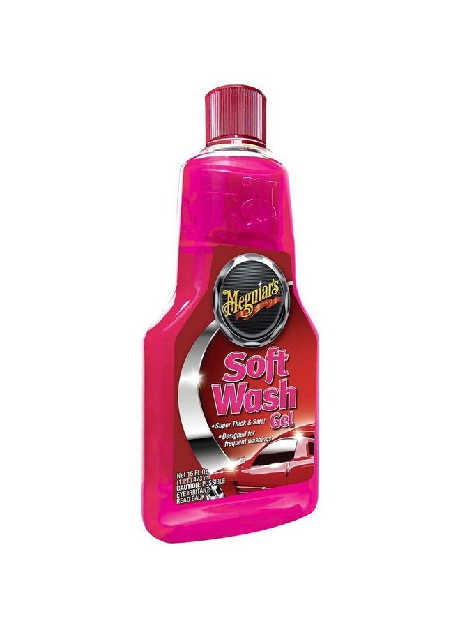 Meguiar's Super Thick and Safe Soft Wash Gel Car Cleaner Pink 473 ml A2516 - Image 1