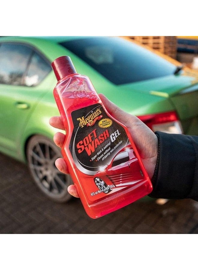 Meguiar's Super Thick and Safe Soft Wash Gel Car Cleaner Pink 473 ml A2516 - Image 3