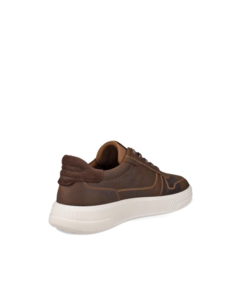 ECCO Men's Move Casual Lace Up Sneaker, Camel/Coffee Suede, 13-13.5 - Image 3