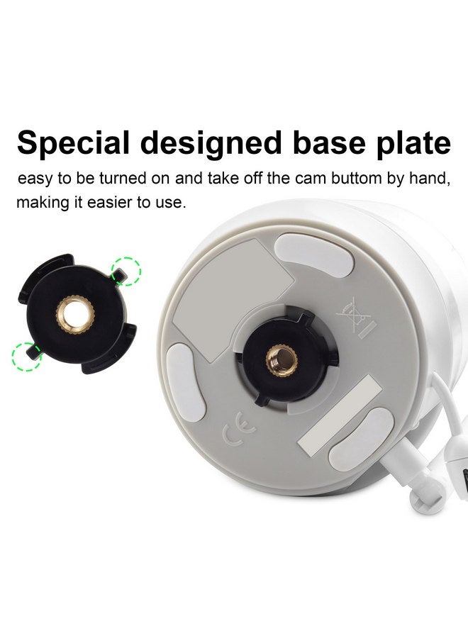 LEFXMOPHY AL Wall Mount Compatible for Blemil Baby BL9052 BL9052-2 BL9046-2 Baby Monitor Camera Holder with Base Plate Stand (Cam not Include) - Image 3