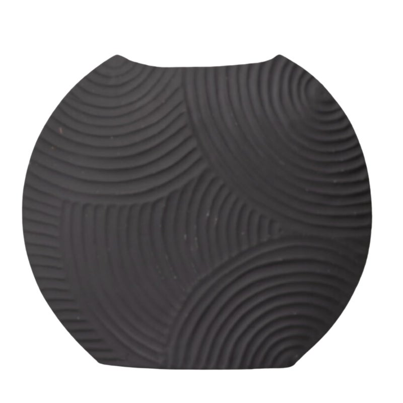 LAGOM DECOR– THE RIGHT DECOR FOR YOU Lagom Decor The Right Decor For You Dark Crescent Vase 