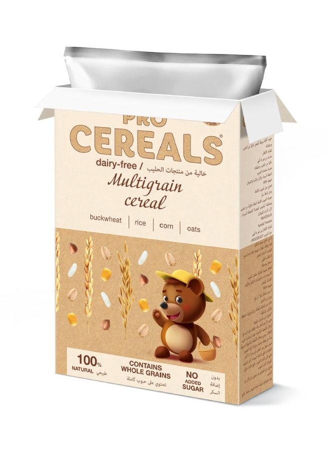 Nutrilak - Dairy-Free Instant Dry Whole Grain cereal «Multigrain (buckwheat, rice, corn, oats) PROCEREALS» «Nutrilak® Premium», 200 g - Image 1