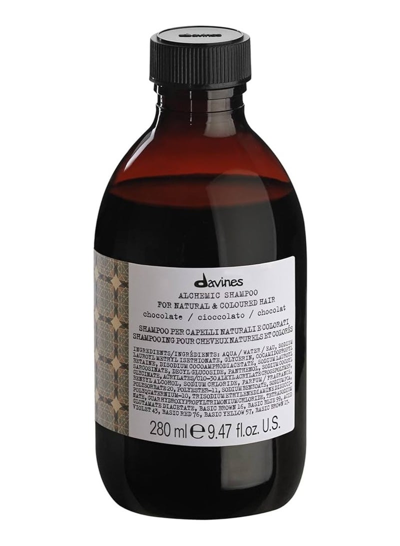 دافينز شامبو دافينز ألكيميك بالشوكولاتة للشعر الداكن 280 مل - Image 1