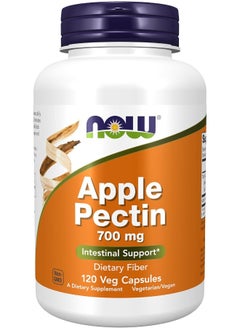 now Now Foods Apple Pectin 700Mg 120 Veg Capsules  - Image 1