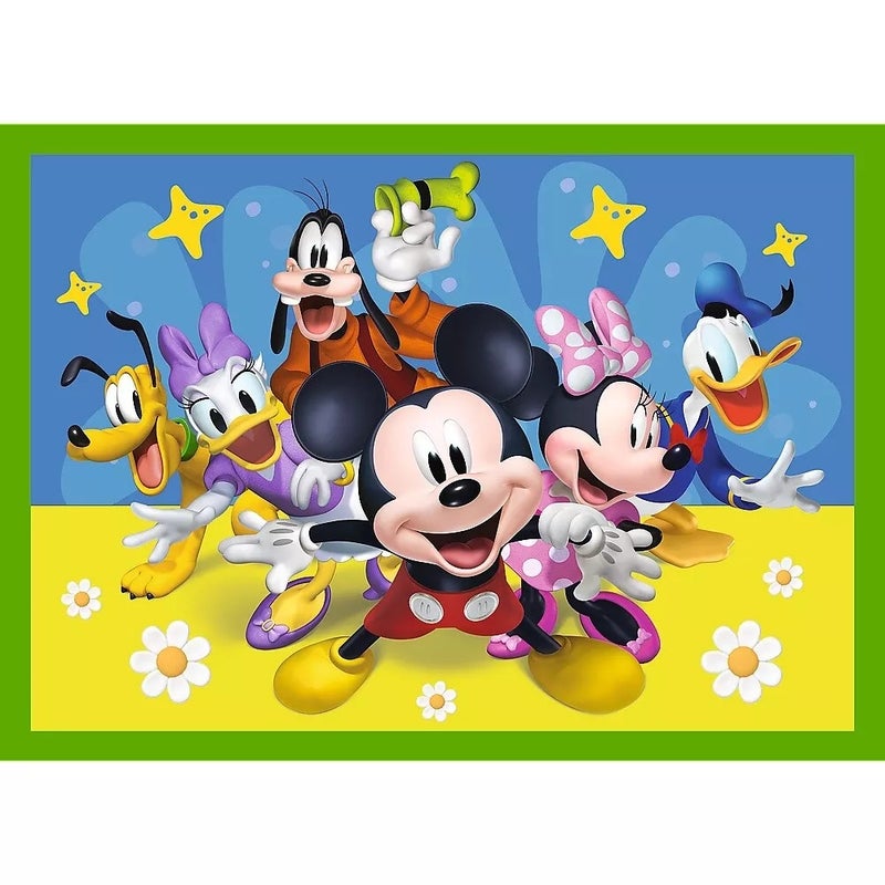 Trefl - Disney Mickey Mouse Among Friends 4 in 1 (12+20+15+24) Pieces - 34616 - Image 3
