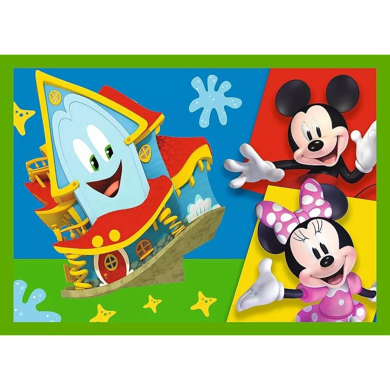 Trefl - Disney Mickey Mouse Among Friends 4 in 1 (12+20+15+24) Pieces - 34616 - Image 4