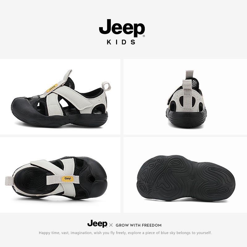 Jeep Kidsren'S Sandals Boys Summer 6-12 Years Old Outdoor Wading And River Tracing Shoes Girls Outer Wear Kidsren'S Shoes - Image 5