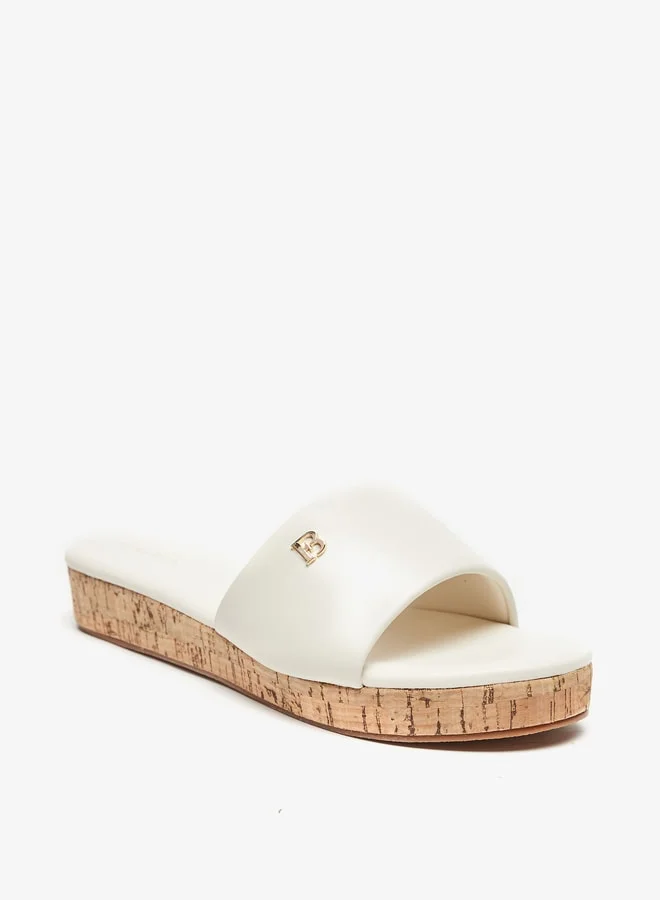 فلورا بيلا من شو إكسبرس Womens Solid Slip-On Sandals