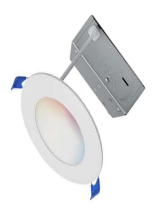 Satco S11560 Starfish - 9W LED Round Low Profile Downlight in Utilitarian Style-1 Inches Tall and 5 Inches Wide - Image 3