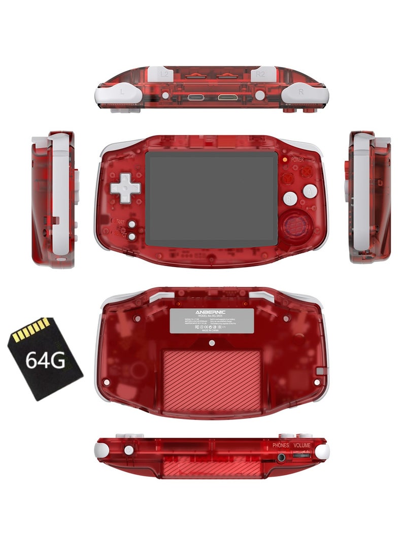 RG 34XX Handheld Game ConsoleH700 quad-core ARM  Android 13 3.4-inch IPS full-view angle 3500mAh 5G WIFI Bluetooth Retro Video Players（32G+64G） - Image 1