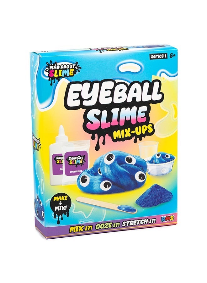 RMS Make Your Own Slime Kit Assorted – Glow in the dark & Eyeball Slime Mix Ups Craft Set for Kids, Creative Sensory Toy - Image 3