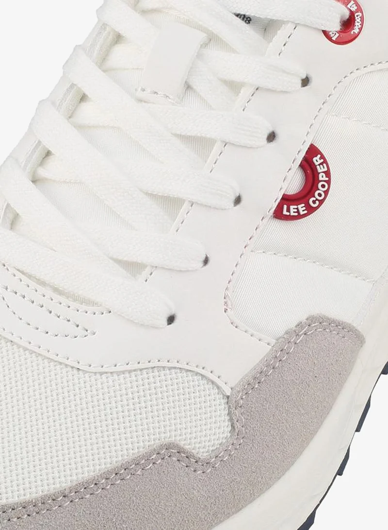 Lee Cooper WHITE Lace-Up School Sneakers for Women | Best Price UAE