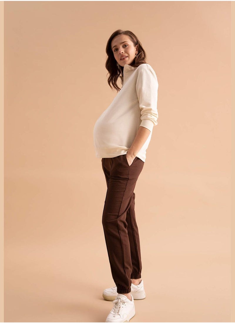 DeFacto Relax Fit Long Sleeve Maternity Sweatshirt  - Image 4