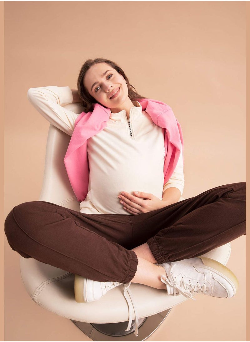DeFacto Relax Fit Long Sleeve Maternity Sweatshirt  - Image 2