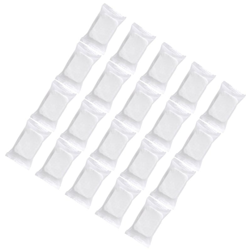 Compressed Facial Cleansing Pads Makeup Remover Cotton Rounds Travel Toiletries - Image 2