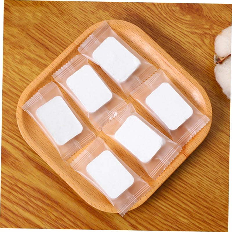 Compressed Facial Cleansing Pads Makeup Remover Cotton Rounds Travel Toiletries - Image 5
