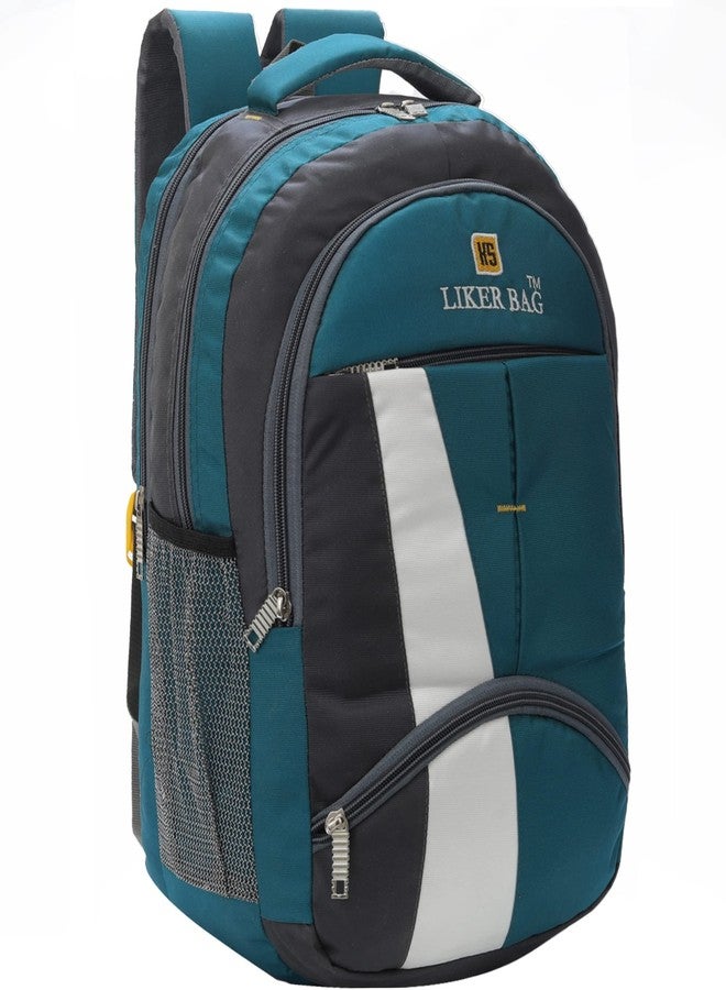 Liker Bag 45 L Unisex Water Resistant Backpack for College & Office/Spacy Bag Slim Casual Design Backpack for laptops for 15.6 inch laptop (Sky Blue) - Image 1
