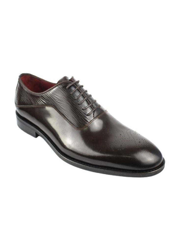 Levent Classic Genuine Leather 
Lace Up Shoes - Image 1