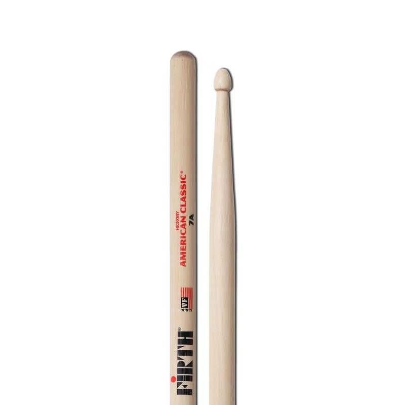 Vic Firth 7A Drum Stick Pair Player Label - Image 1