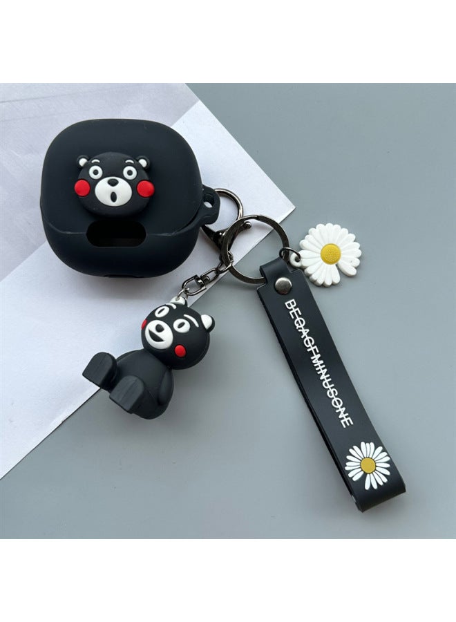 Suitable For Sound Wide Anker Soundcore Liberty4NC Wireless Bluetooth Headset Protective Case Cartoon Soft Case-Color:15+ Pendants-Model:Soundcore Liberty 4 Pro  - Image 1