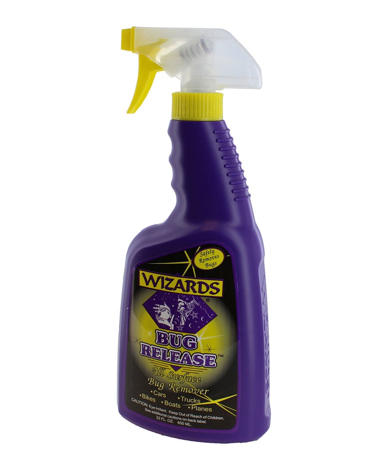 Wizards Bug Release_ Car Wash Presoak _ Bug Removal Surface Cleaner for Car Care, 22 oz. - 171420 - Image 3