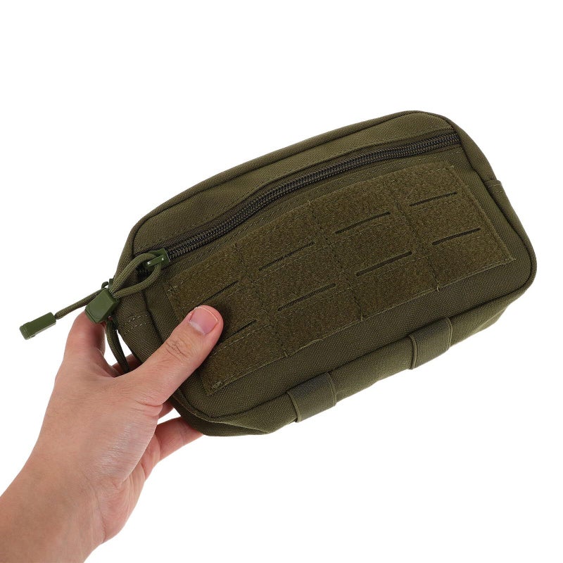 Multifunctional Military Green Fanny Pack With Multi Pockets For Hiking Camping Fishing Outdoor Use - Image 5