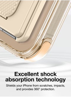 AMAZINGthing Omni Mag (10Feet) Drop Proof for iPhone 16 Pro MAX Case Cover Compatible with MagSafe Kickstand - Desert Titanium  - Image 4