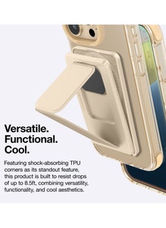 AMAZINGthing Omni Mag (10Feet) Drop Proof for iPhone 16 Pro MAX Case Cover Compatible with MagSafe Kickstand - Desert Titanium  - Image 5