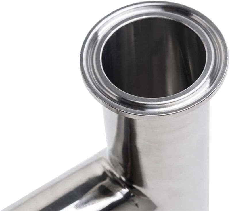 beduan 1.5" Tri Clamp Tee 3 Way Stainless Steel Sanitary Fitting (32mm Pipe OD) - Image 4