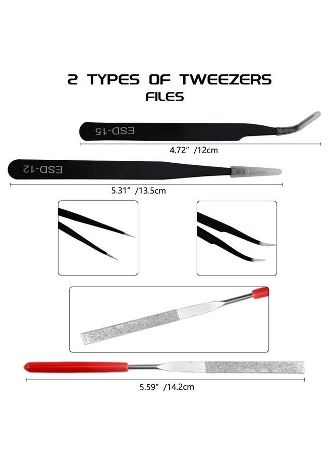 WMYCONGCONG - WMYCONGCONG 8 PCS Gundam Model Tools Kit Modeler Basic Tools Hobby Building Tools for Cars Airplanes Model Assemble Building Repairing and Fixing - Image 1