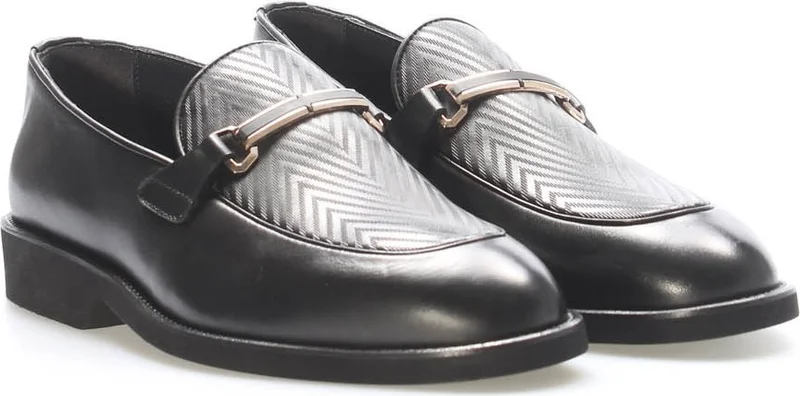 فاست ستيب Leather Men's Classic Shoes 778MA24-441BS