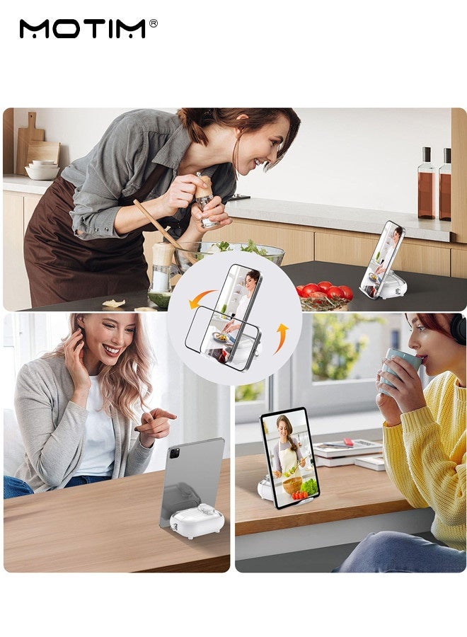 موتيم حافظة AirPods 4 (2024) مع حامل هاتف، متوافقة مع MagSafe، واقية صلبة عسكرية، MagSafe سهلة الاستخدام، قفل مقاوم للسقوط، سهلة الفتح - Image 4