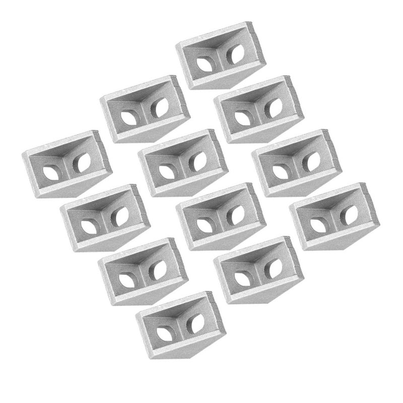 25 Pack Heavy Duty Aluminum Corner Brackets For 2020 Extrusion DIY Projects - Image 2