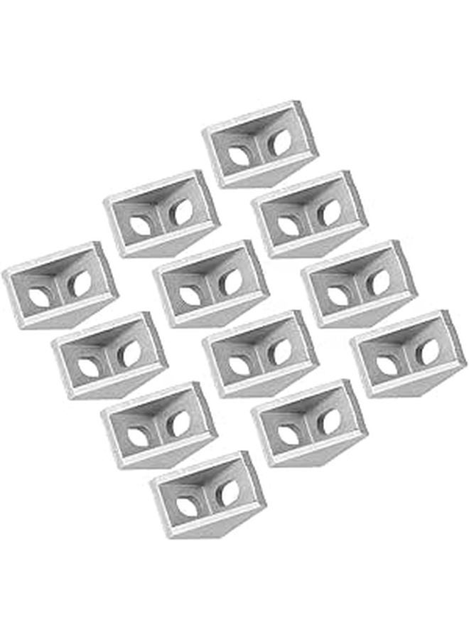 25 Pack Heavy Duty Aluminum Corner Brackets For 2020 Extrusion DIY Projects - Image 1