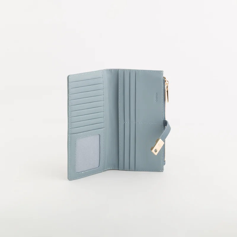 كاربيزا Women's Leather Wallet Petunia Wallet Magpie Blue