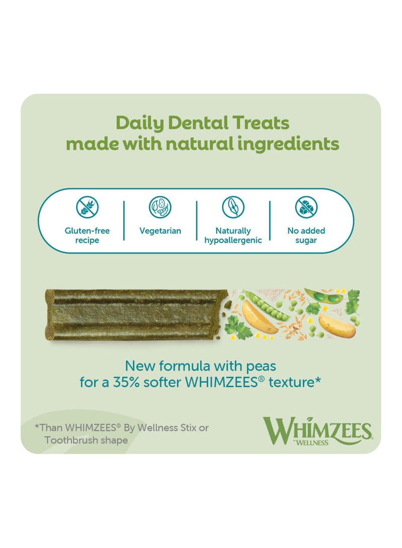 ويمزيس حقيبة هدايا يومية ناعمة للكلاب من Whimzees - متوسطة الحجم (14 قطعة) - Image 2