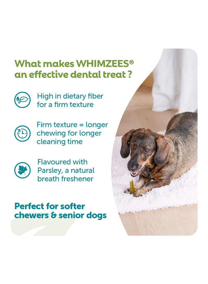 ويمزيس حقيبة هدايا يومية ناعمة للكلاب من Whimzees - متوسطة الحجم (14 قطعة) - Image 3