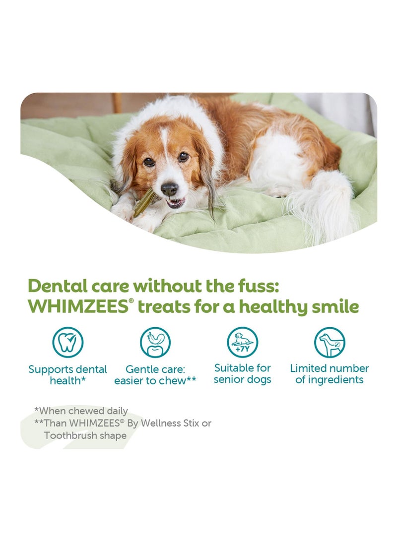 ويمزيس حقيبة هدايا يومية ناعمة للكلاب من Whimzees - متوسطة الحجم (14 قطعة) - Image 4