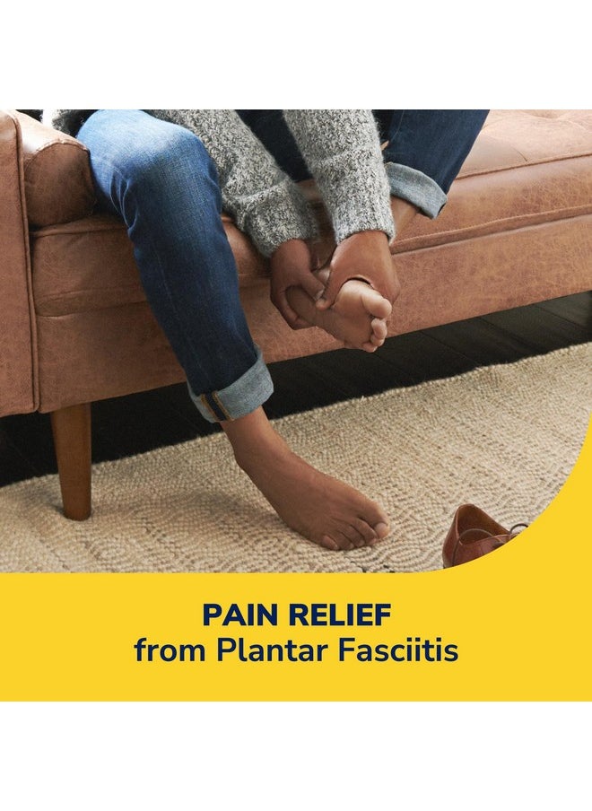 Dr. Scholl's Dr. Scholl's Plantar Fasciitis Pain Patches with Hydrogel Flexible Technology, 8 Ct // Clinically Tested 12-Hour Daily Pain Relief - Contours to Your Foot - with Lidocaine & Menthol, 8 Treatments  - Image 2