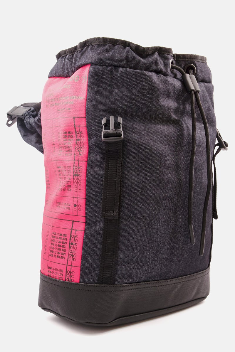 DIESEL حقيبة ظهر للرجال 35 ل x 47 هـ x 13 عرض سم، أسود - Image 4