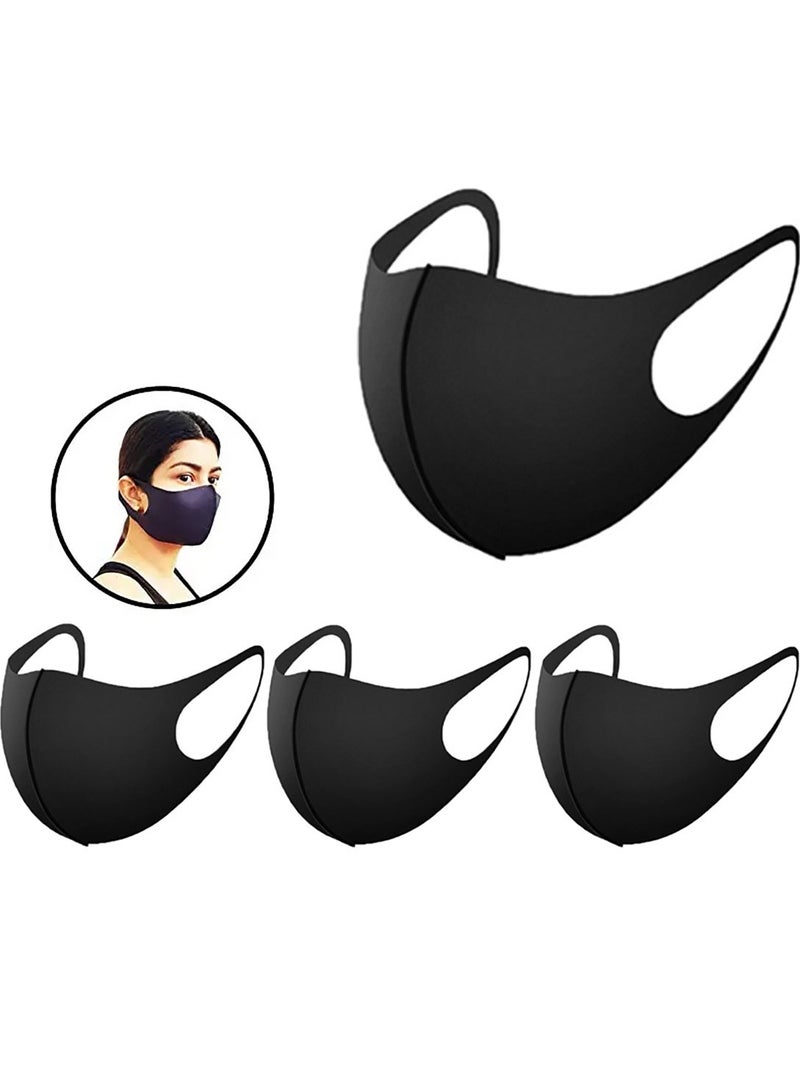 Generic 4Pcs Reusable Dust Respiratory Face Mask Suitable for Cycling Camping Travelling Sports  - Image 1