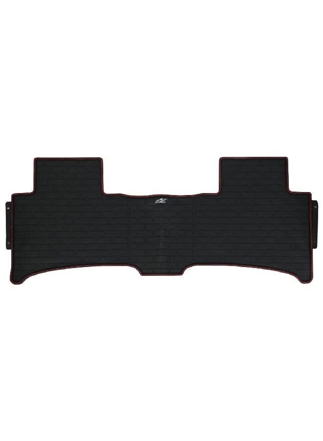 AUTOSMART 3-Piece Easy To Clean Premium Corolla PVC Car Mat Set Black YC-001-FT002  - Image 1