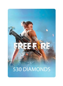 Free Fire Free Fire 530 - (Delivery via SMS/WhatsApp) 
