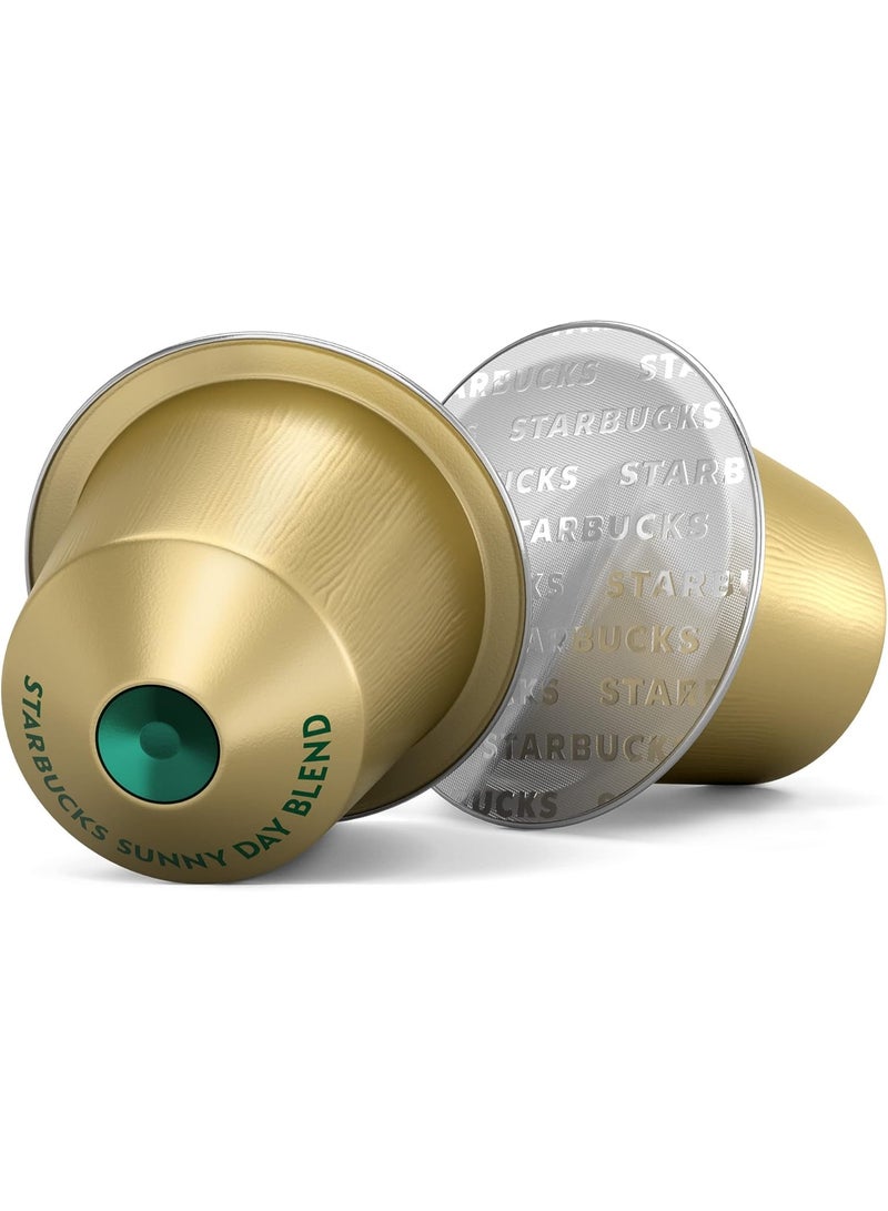 ستاربكس كبسولات قهوة ستاربكس صَنِي داي بليند (Sunny Day Blend) لونغو - لنسبريسو - كثافة 5 - عبوة 10 كبسولات - Image 3