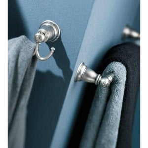 Moen YB5424WR Kingsley 24-Inch Bathroom Single Towel Bar, Wrought Iron - Image 4